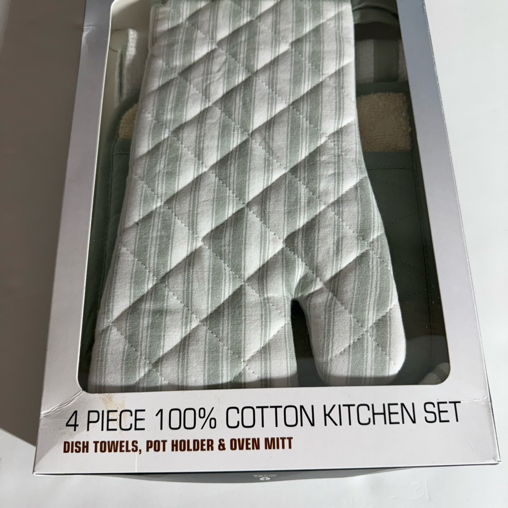 NOX 4-Piece Cotton Kitchen Set